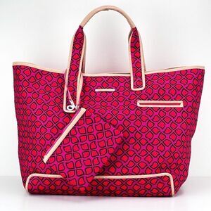 Juicy Couture Nora Neoprene in Madison Print Large Tote Bag